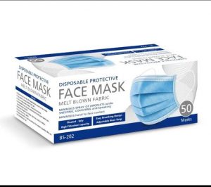 Disposable Protective Face Mask - Sanitation Station